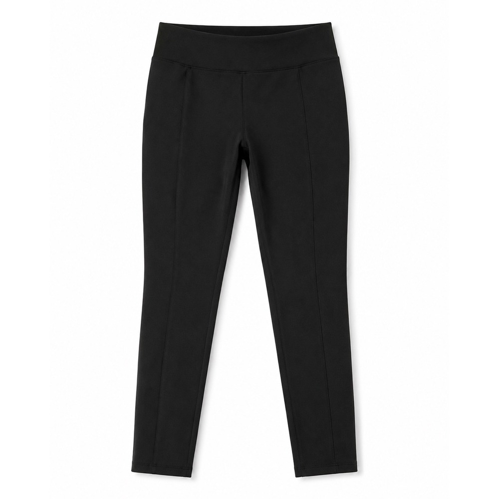 Lysse Faux Suede Leggings Women S Black NWT High Rise Stretch Slim Tapered Leg